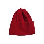 کلاه ساده لبه برگرد قرمز