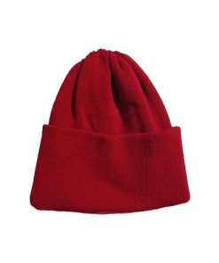 کلاه ساده لبه برگرد قرمز