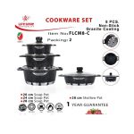 سرویس قابلمه 8 پارچه لایف اسمایل مدل FLCM8