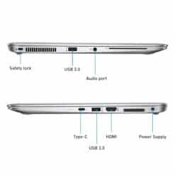 پورت های EliteBook Folio 1040 G3 core i5-6300u 16 256 intel