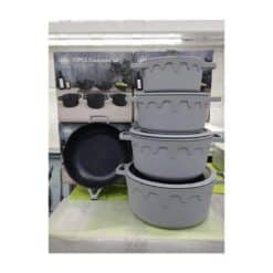 10 piece PSG pot setgray